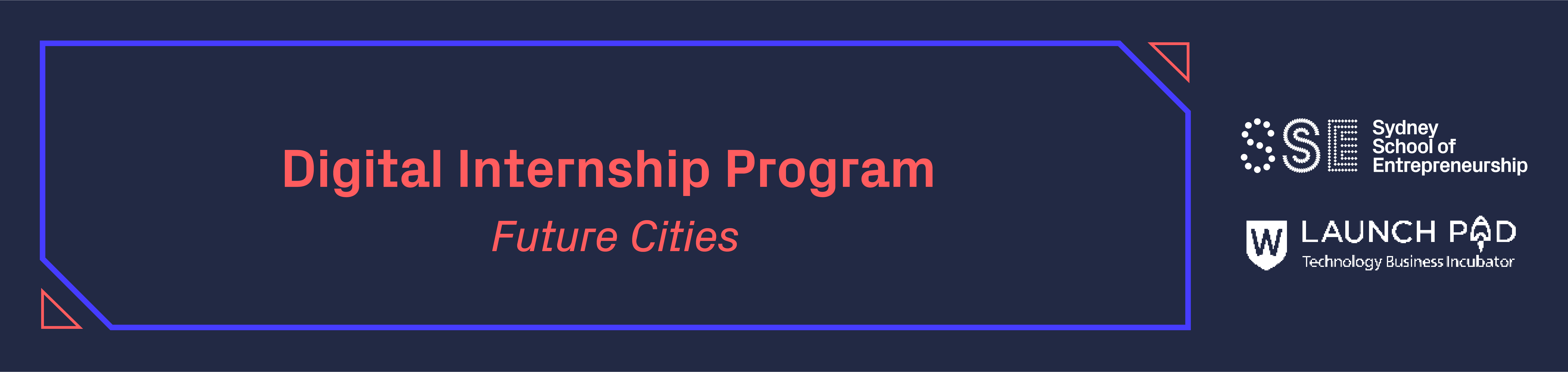 Digital Internship Program Future Cities