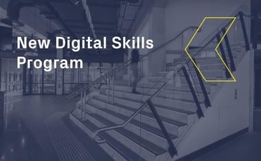 New Digital Skills Program graphic