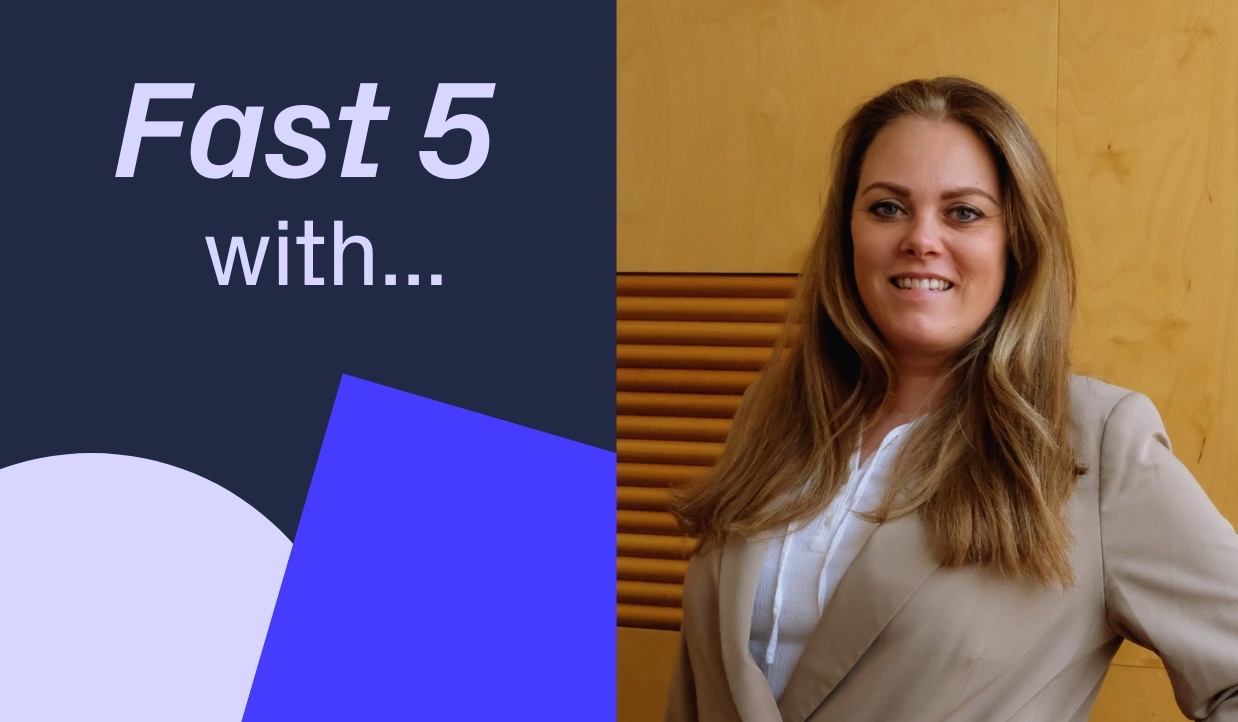Fast 5 with Senior Operations Officer, Suzanne van Gastel